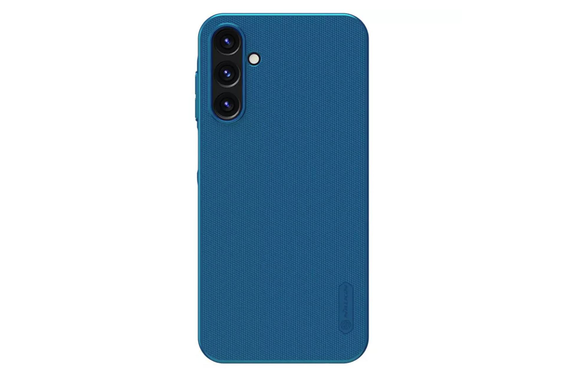 قاب گوشی نیلکین مدل Super Frosted Shield مناسب سامسونگ Galaxy A25 رنگ آبی
