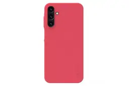 قاب گوشی نیلکین مدل Super Frosted Shield مناسب سامسونگ Galaxy A25 رنگ قرمز