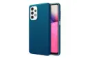 نمای سمت راست قاب گوشی نیلکین مدل Super Frosted Shield مناسب سامسونگ Galaxy A33 5G رنگ آبی