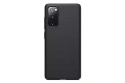 نمای پشت قاب گوشی نیلکین مدل Super Frosted Shield مناسب سامسونگ Galaxy S20 FE رنگ مشکی