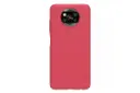 نمای پشت قاب گوشی نیلکین مدل Super Frosted Shield مناسب شیائومی Poco X3 Pro / X3 NFC رنگ قرمز