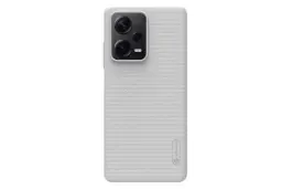 نمای پشت قاب گوشی نیلکین مدل Super Frosted Shield مناسب شیائومی Redmi Note 12 Pro Plus رنگ سفید