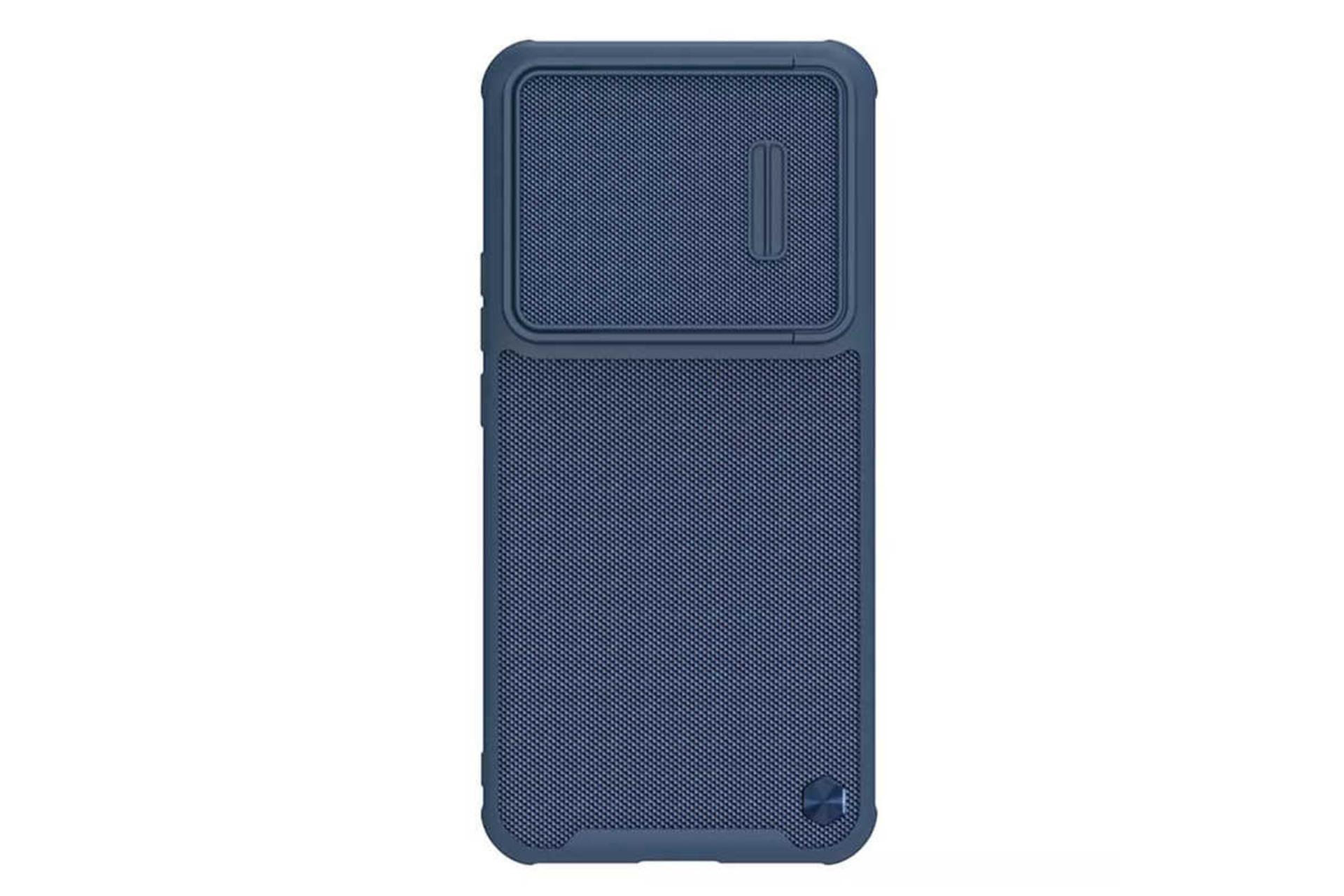 نمای پشت قاب گوشی نیلکین مدل Textured S مناسب شیائومی 12T / Redmi K50 Ultra رنگ آبی