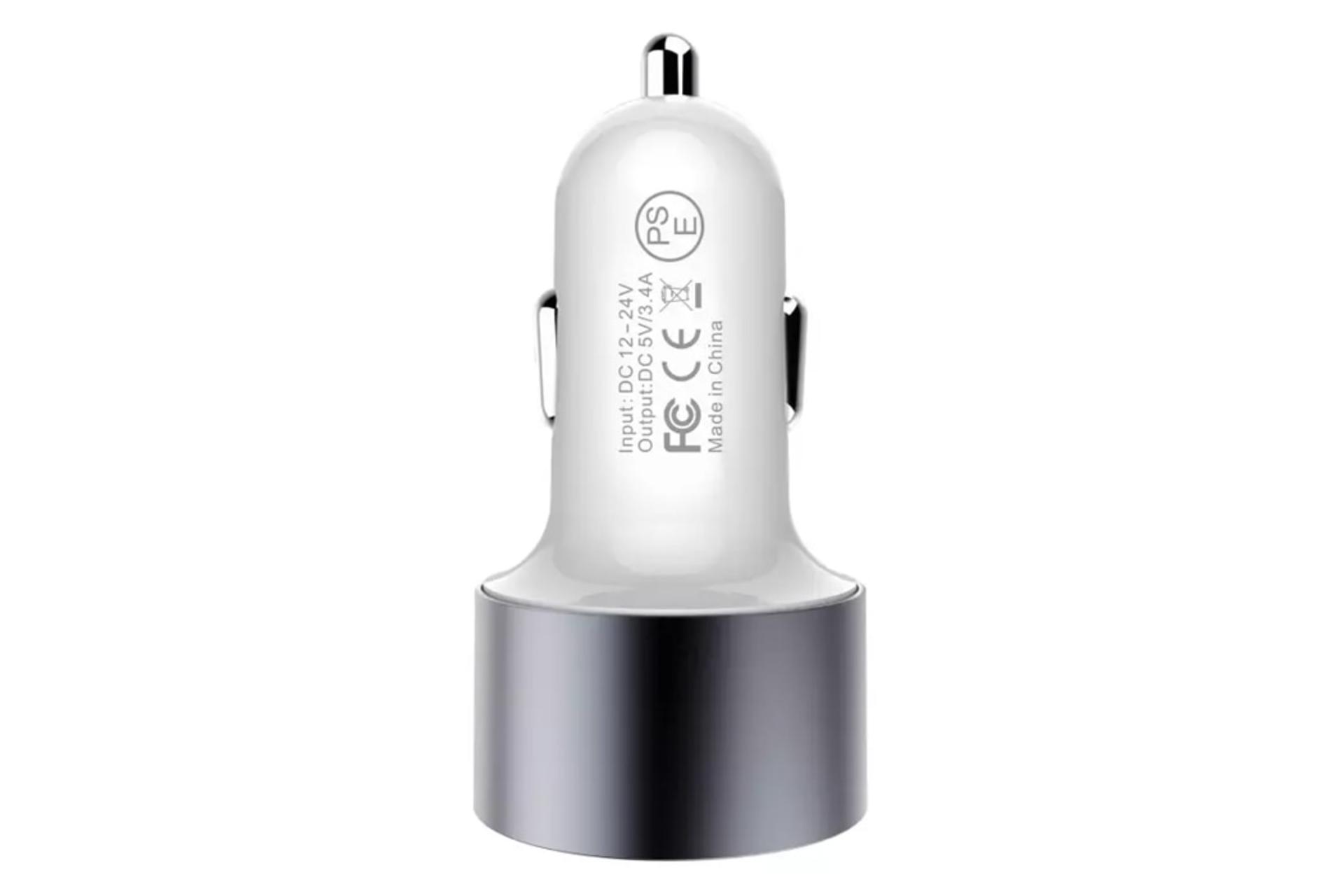 شارژر نیلکین Nillkin Vigor Car Charger خاکستری