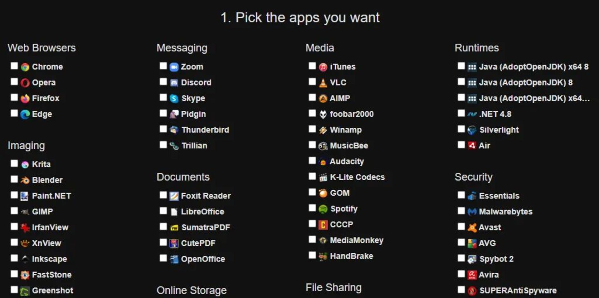 سایت دانلود Ninite