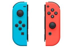 دسته بازی نینتندو جوی کان Nintendo Joy-Con نمای بالا رنگ آبی و قرمز