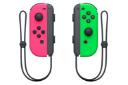 دسته بازی نینتندو جوی کان Nintendo Joy-Con نمای بالا رنگ صورتی و سبز