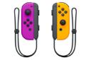 دسته بازی نینتندو جوی کان Nintendo Joy-Con نمای بالا رنگ بنفش و نارنجی