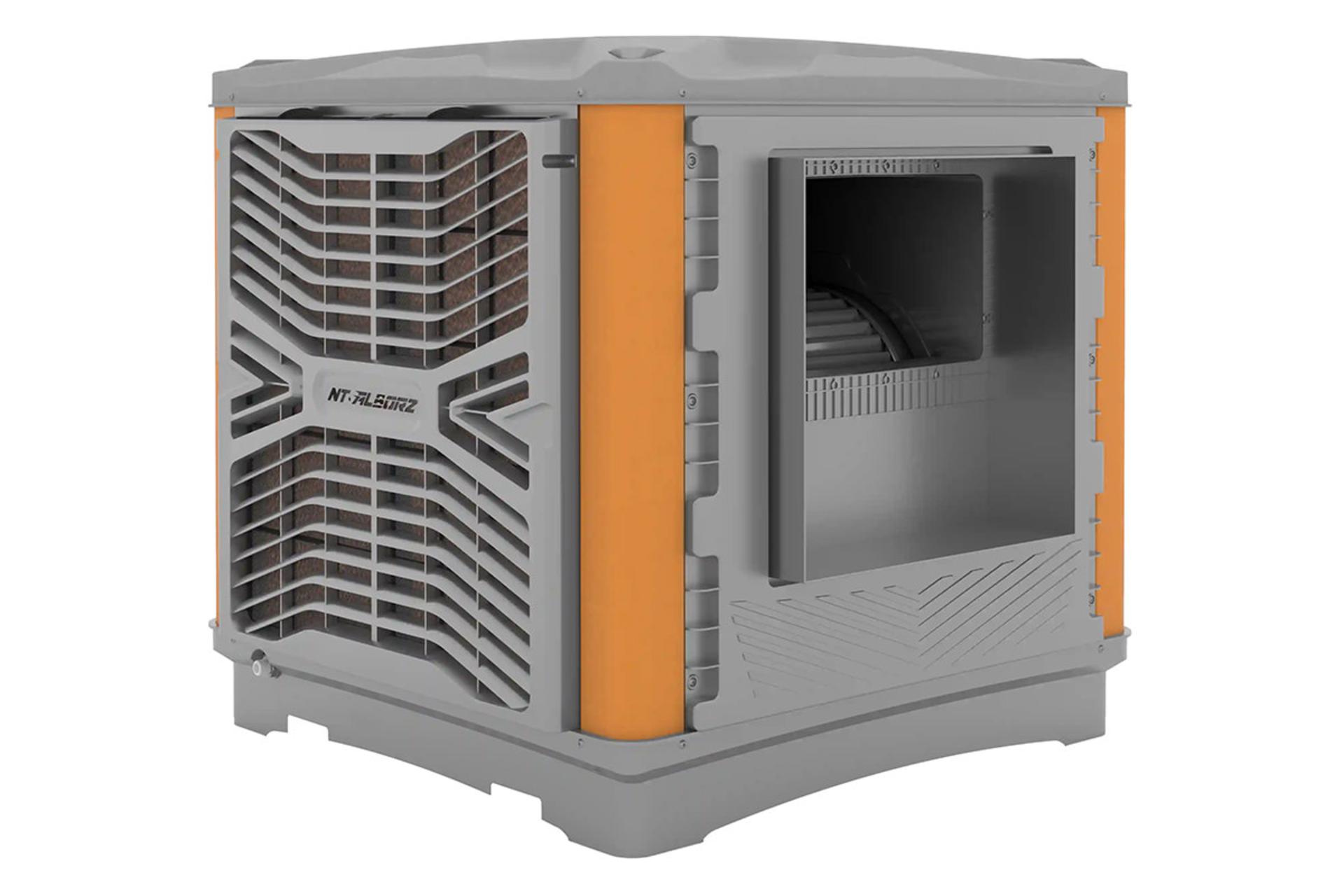 کولر آبی نیرو تهویه البرز Niroo Tahvieh Alborz BCF-85 نمای پشت و جانبی