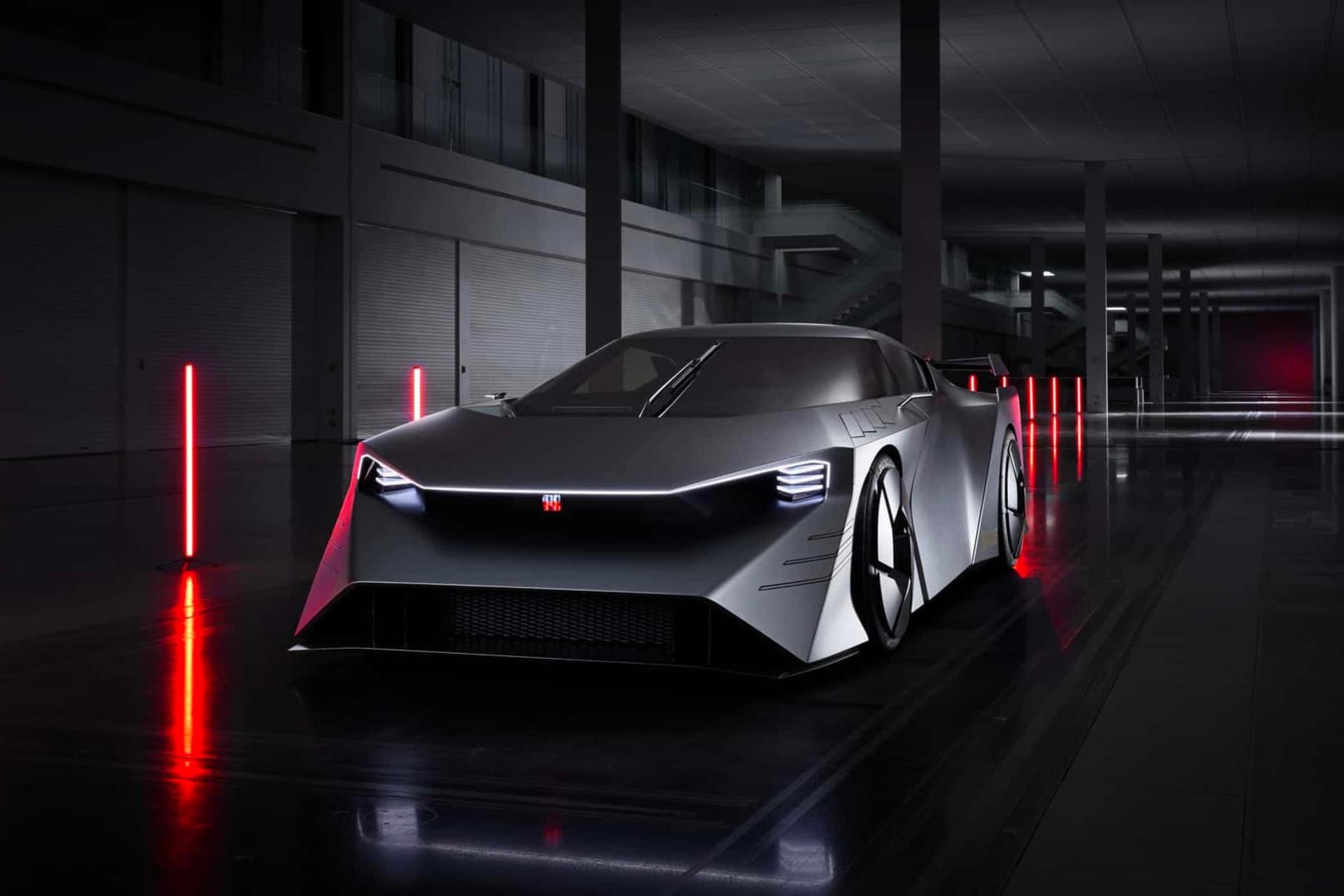 نمای جلو ماشین نیسان هایپر فورس / Nissan Hyper Force