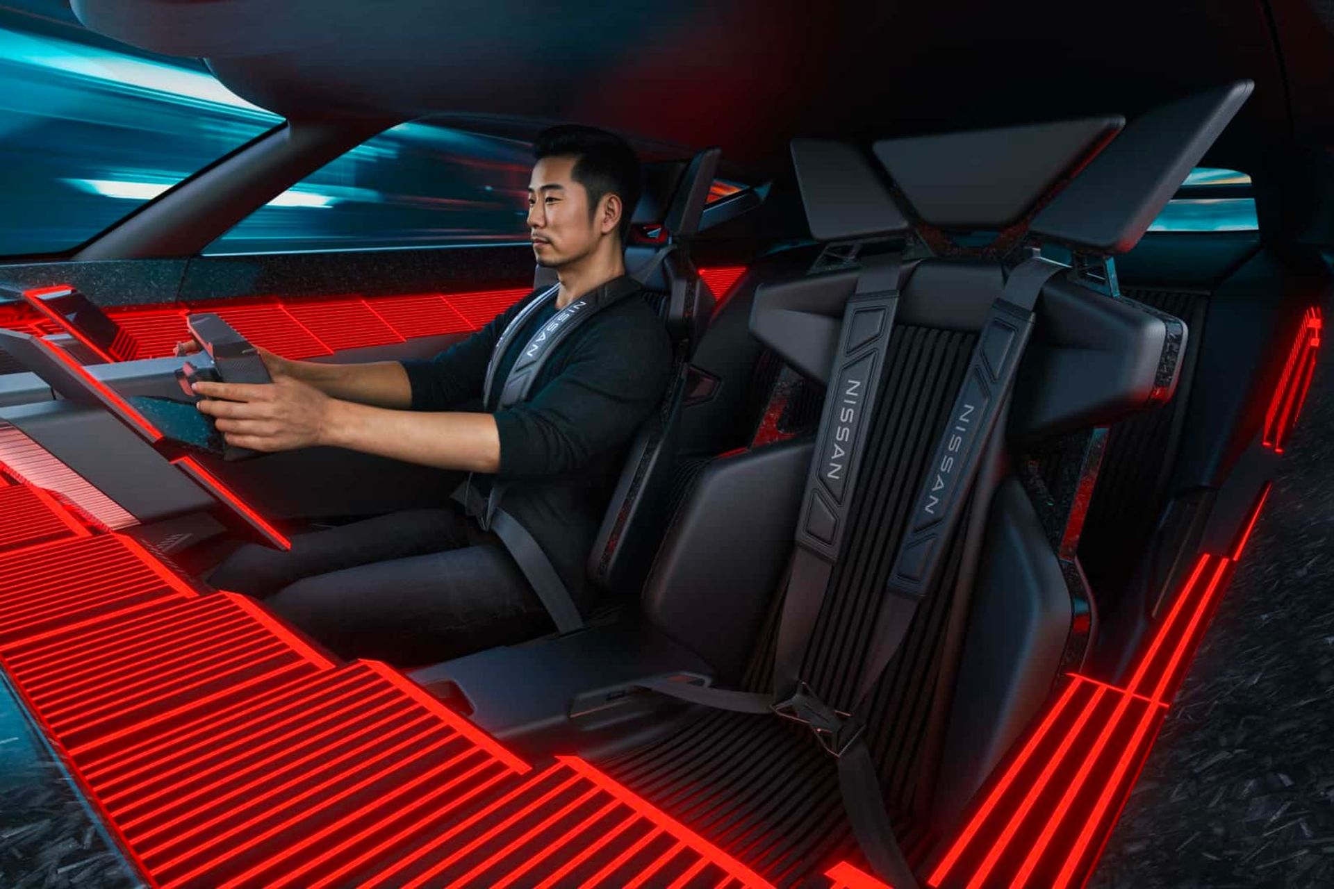رندر نیسان هایپر فورس / Nissan Hyper Force یک مرد