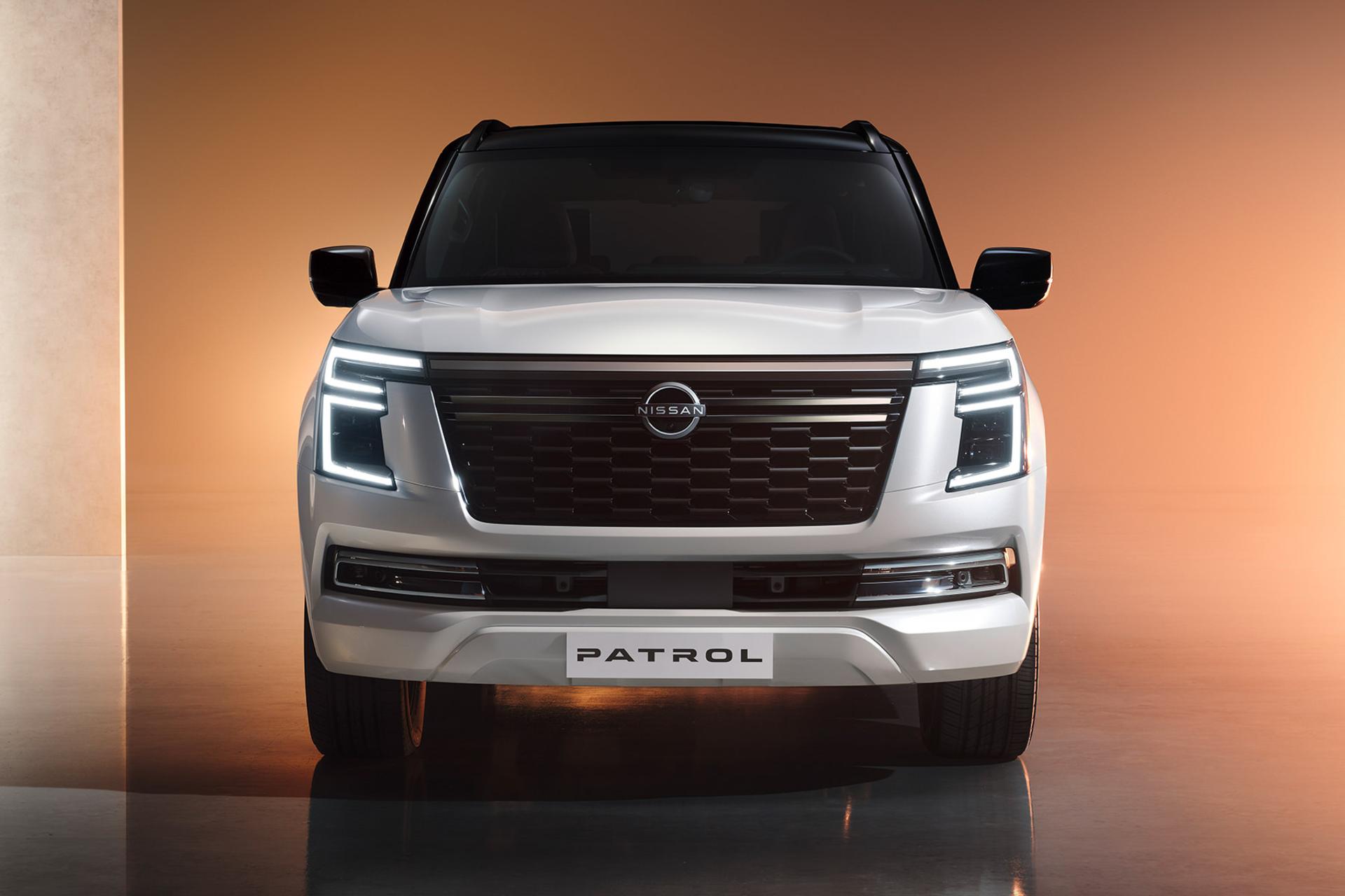 خودرو نیسان پاترول Nissan Patrol 2025 نمای جلو