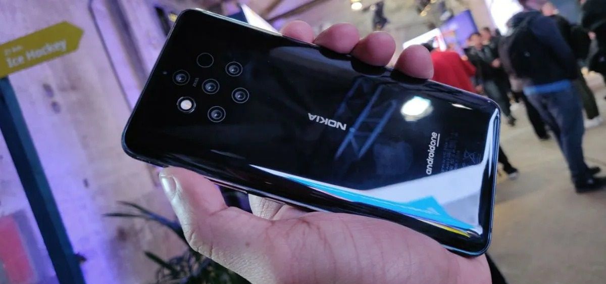 Nokia 10 phone with sapphire panel