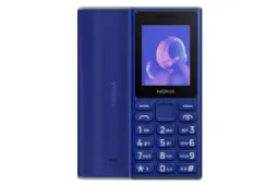 پنل جلو و پشت گوشی موبایل نوکیا 105 نسخه 2024 آبی / Nokia 105 2024