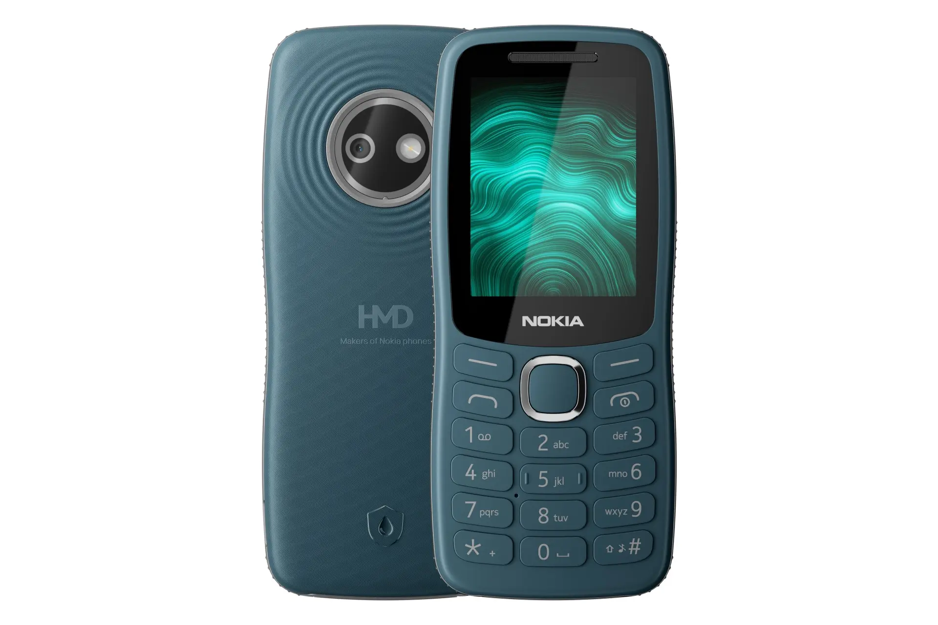 گوشی موبایل نوکیا 123 شیلد سبز / Nokia 123 Shield