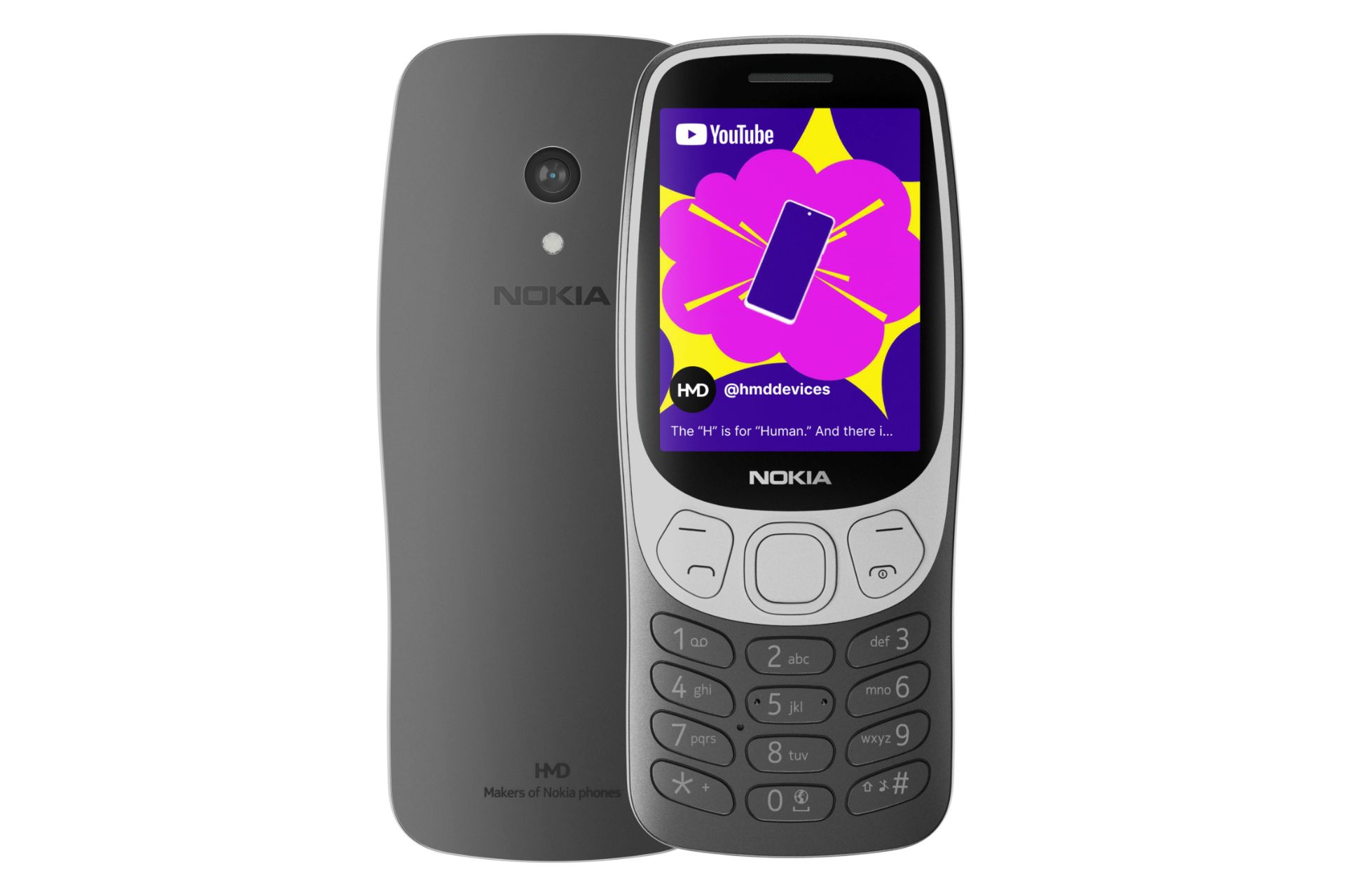 پنل جلو و پشت گوشی موبایل نوکیا Nokia 3210 مشکی