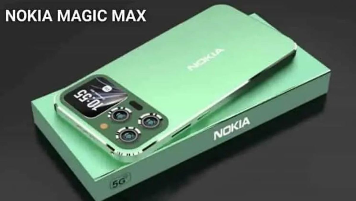 Nokia Magic Max blue rendering