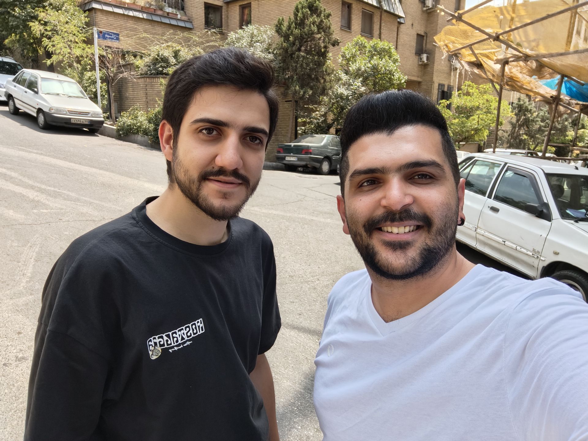 عکس سلفی تابستانه شادان و هادی
