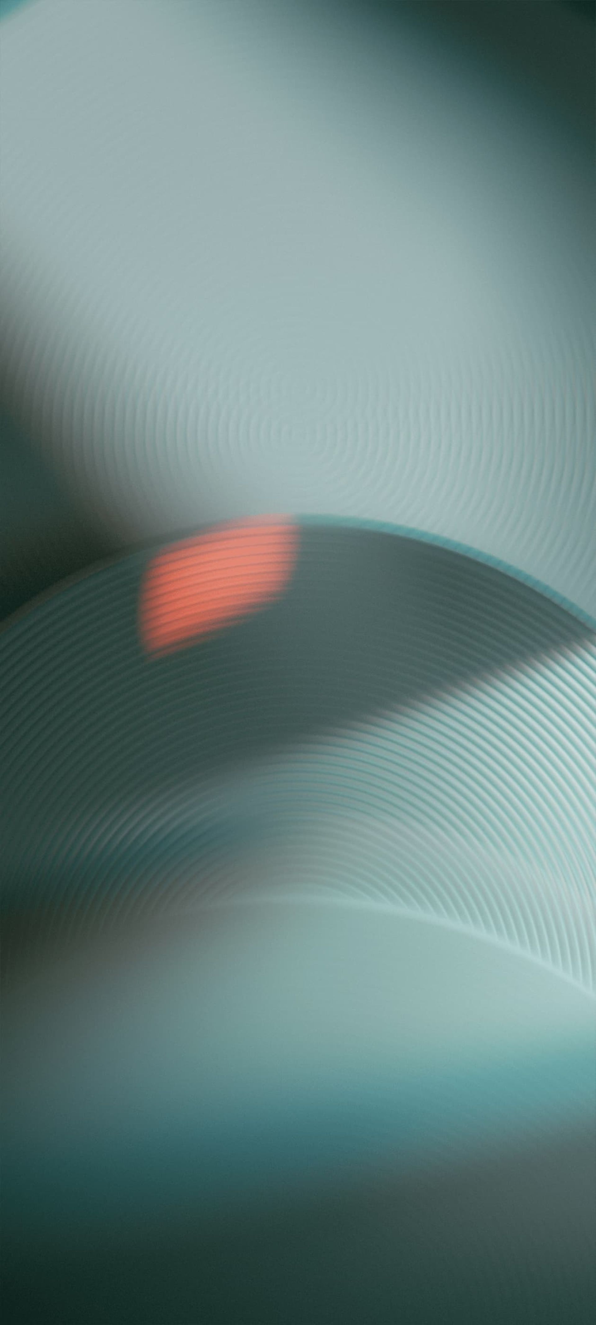 نمای گرافیکی از طرح رنگی سبز و نارنجی