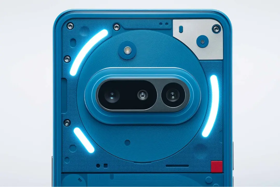 چینش دوربین گوشی موبایل ناتینگ فون 3a آبی / Nothing Phone 3a