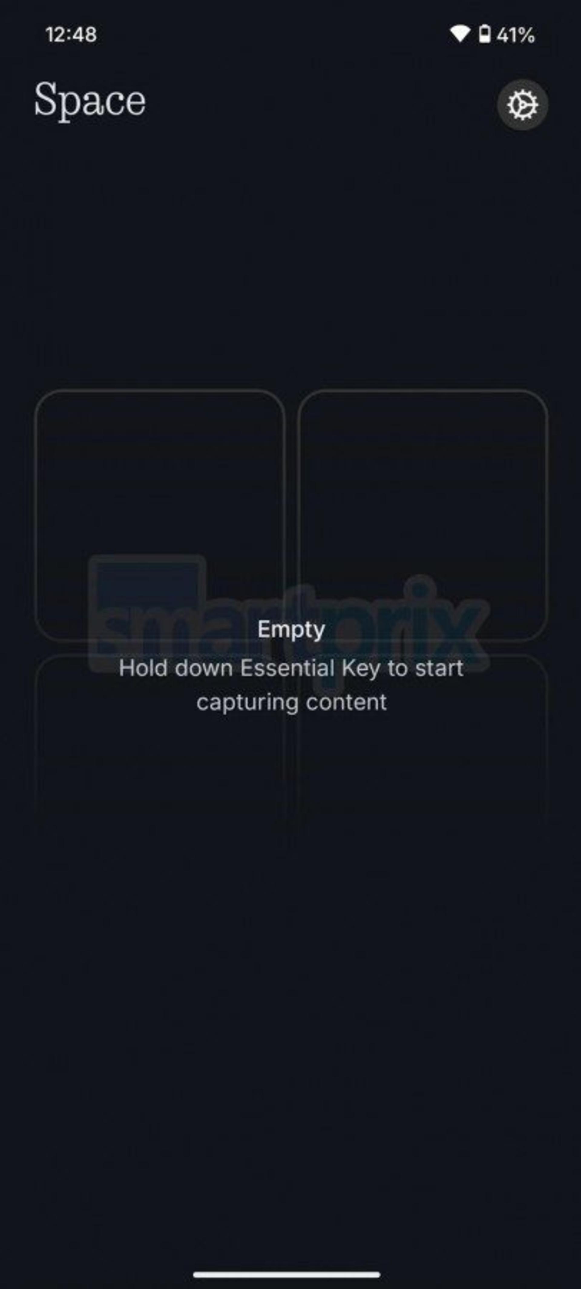 رابط کاربری دکمه Essential Button ناتینگ فون 3a