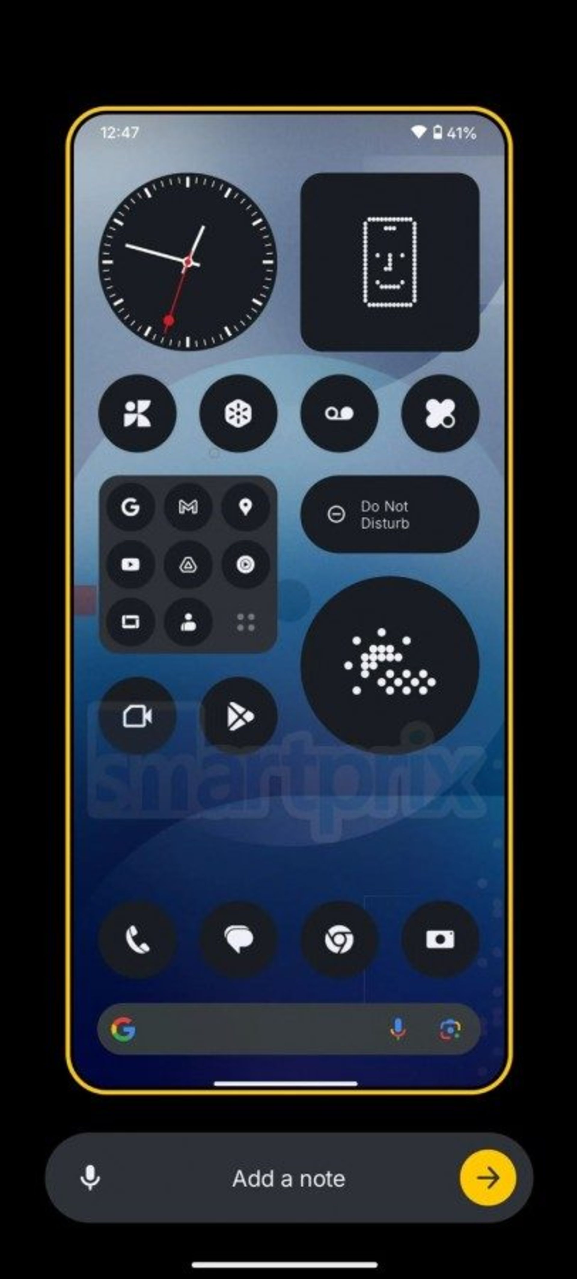 رابط کاربری دکمه Essential Button ناتینگ فون 3a