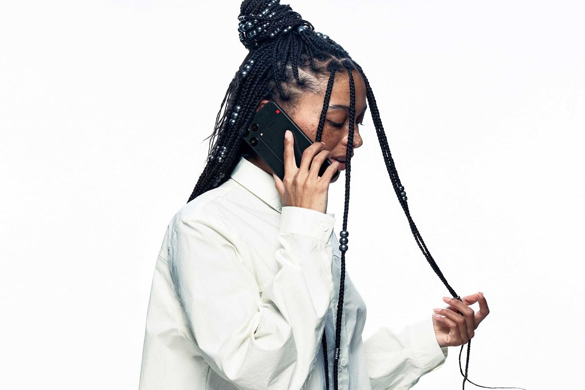 کاربری گوشی موبایل ناتینگ فون 3a لایت مشکی / Nothing Phone 3a Lite