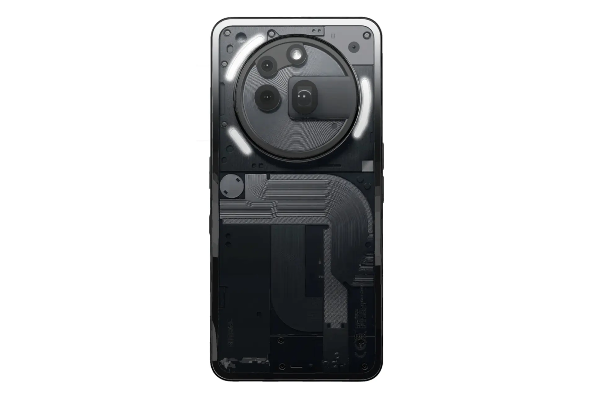 پنل پشت گوشی موبایل ناتینگ فون 3a پرو مشکی / Nothing Phone 3a Pro