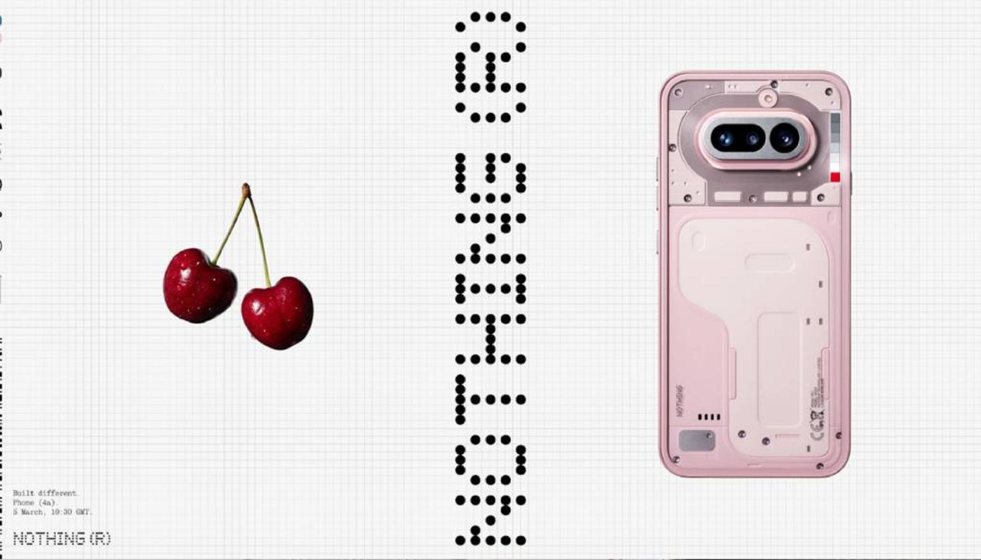 ناتینگ فون 4a صورتی