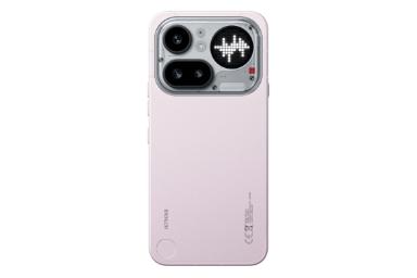 پنل پشت و چینش دوربین گوشی موبایل ناتینگ فون 4a پرو صورتی / Nothing Phone 4a Pro
