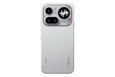 پنل پشت و چینش دوربین گوشی موبایل ناتینگ فون 4a پرو نقره ای / Nothing Phone 4a Pro