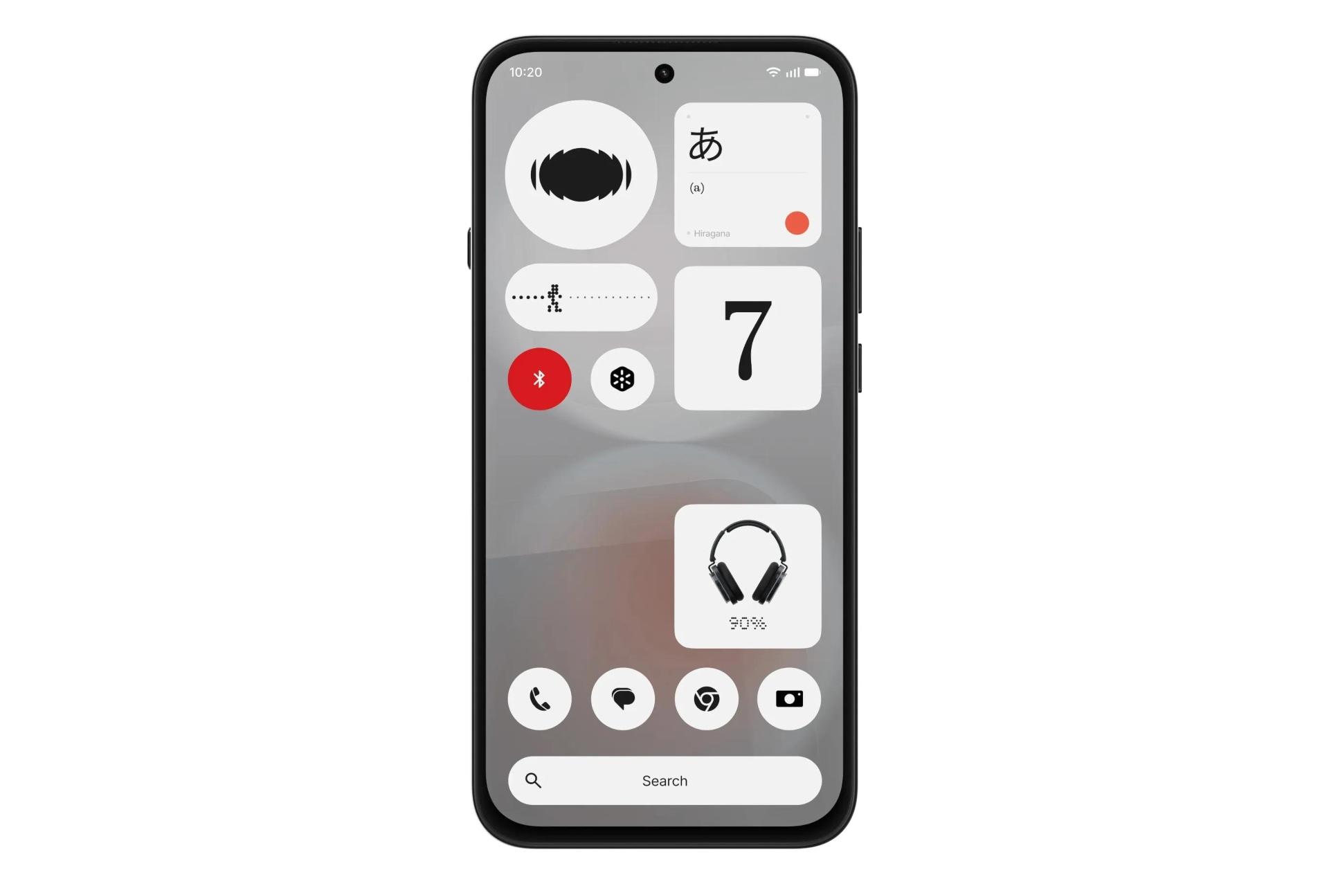 صفحه نمایش گوشی موبایل ناتینگ فون 4b سفید / Nothing Phone 4b