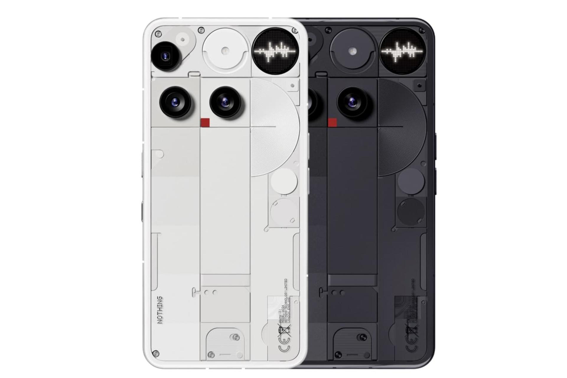 ناتینگ فون ۳ / Nothing Phone 3 مدل مشکی و سفید