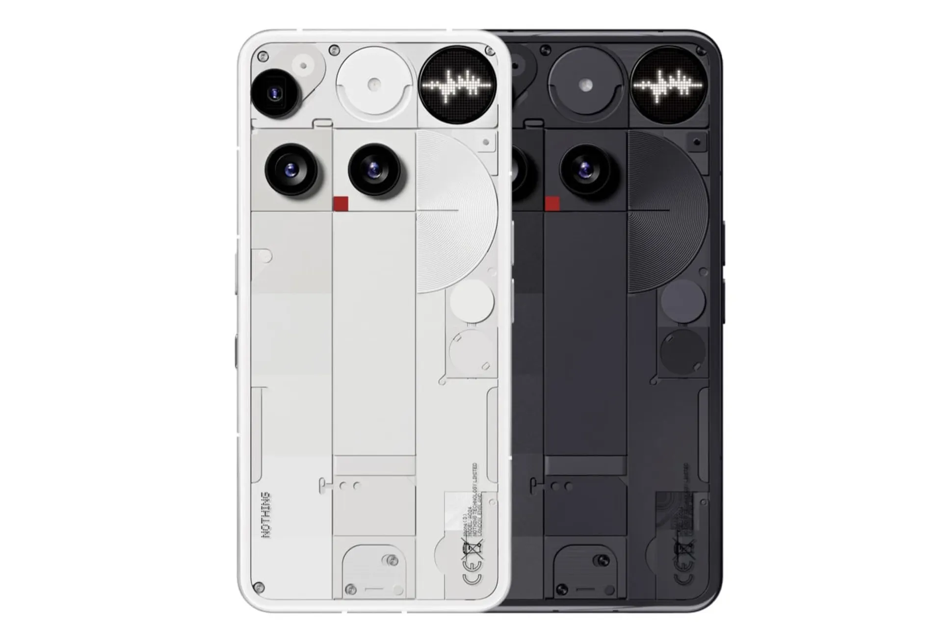ناتینگ فون ۳ / Nothing Phone 3 مدل مشکی و سفید