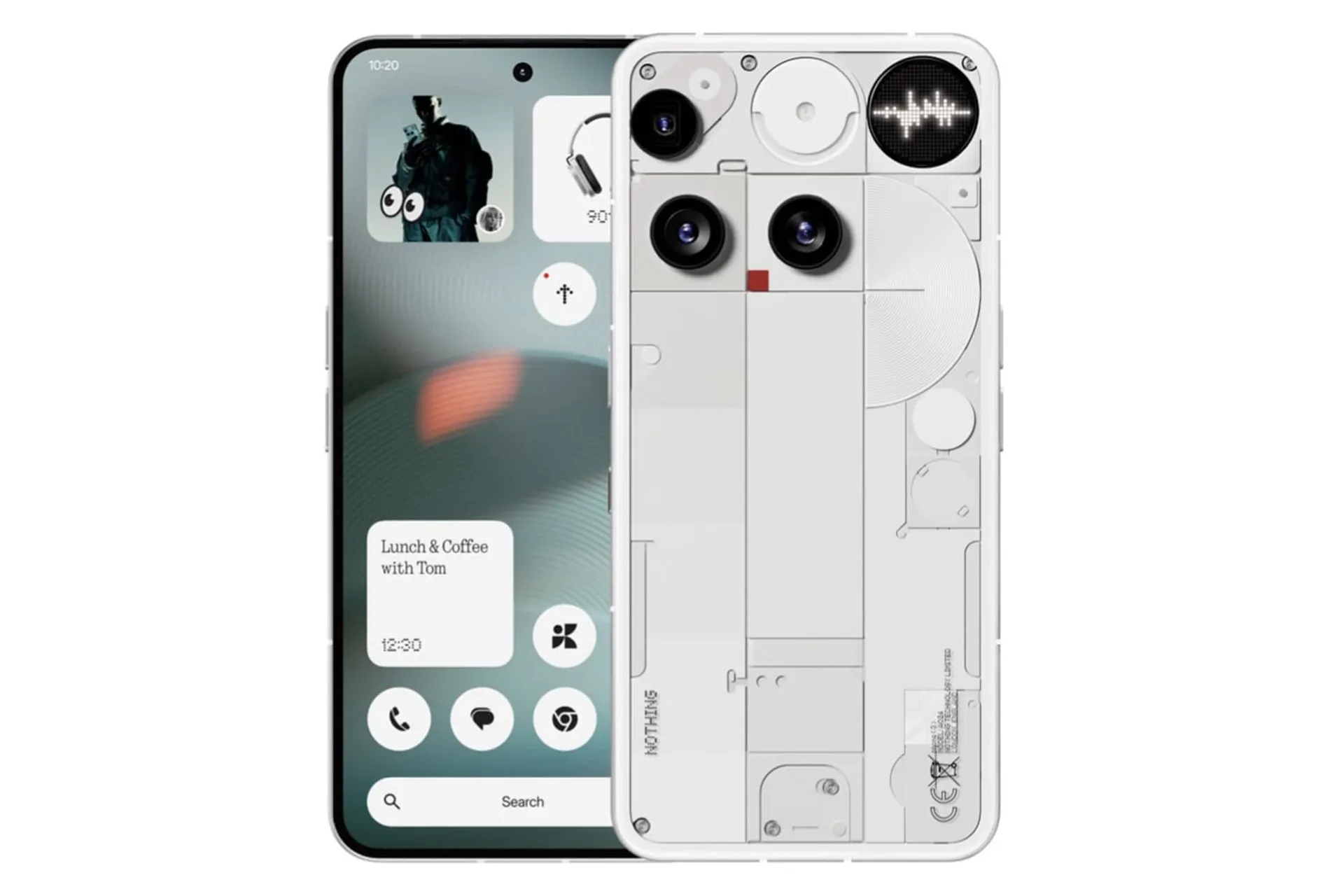 ناتینگ فون ۳ / Nothing Phone 3 از نمای پشتی