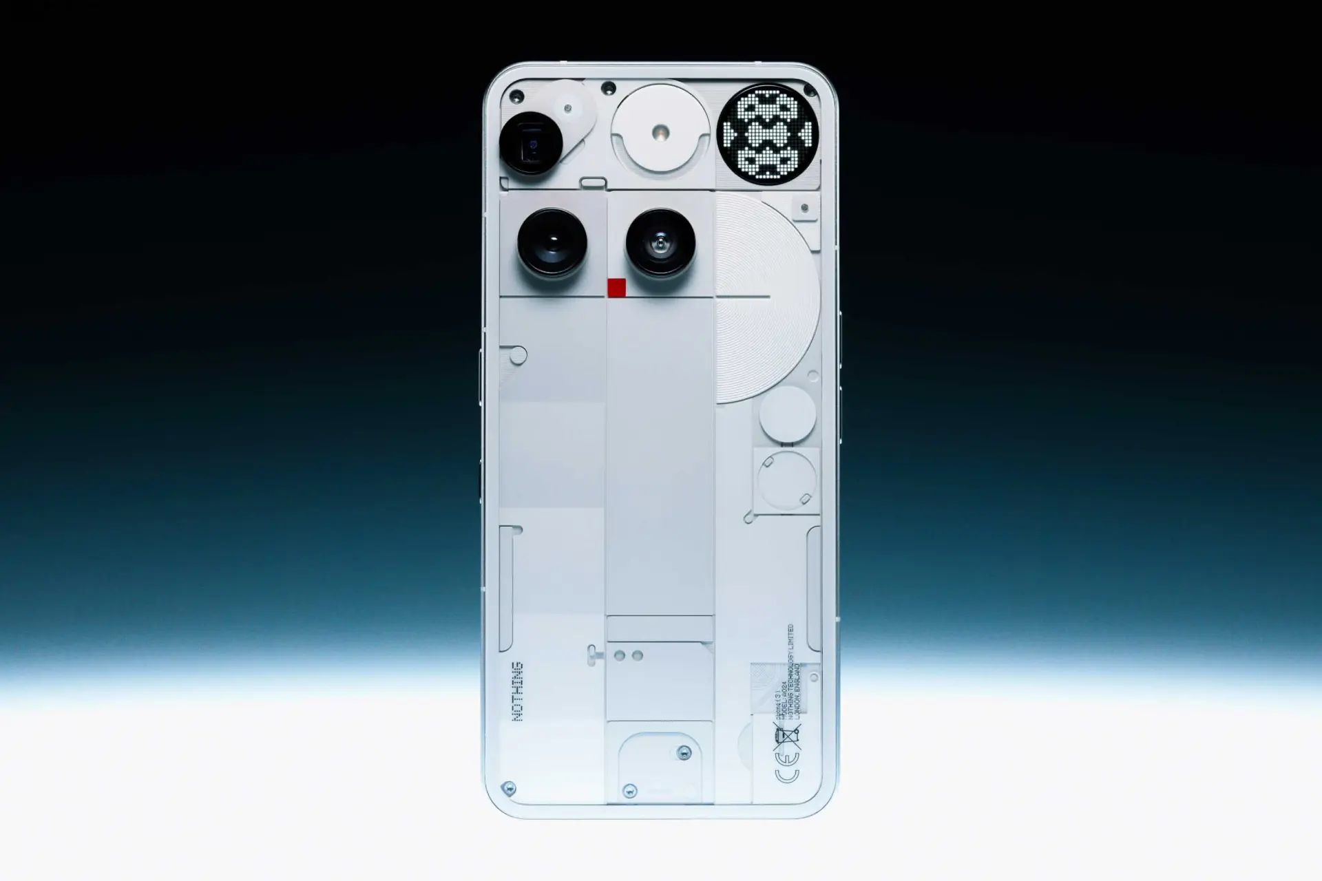 ناتینگ فون ۳ / Nothing Phone 3 رندر مدل سفید