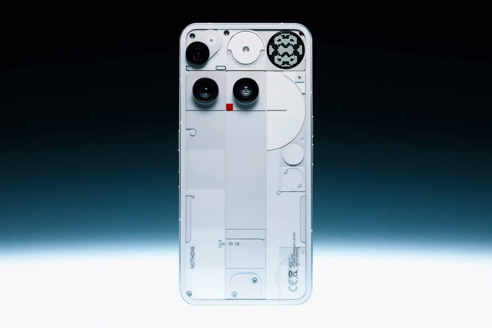 ناتینگ فون ۳ / Nothing Phone 3 رندر مدل سفید