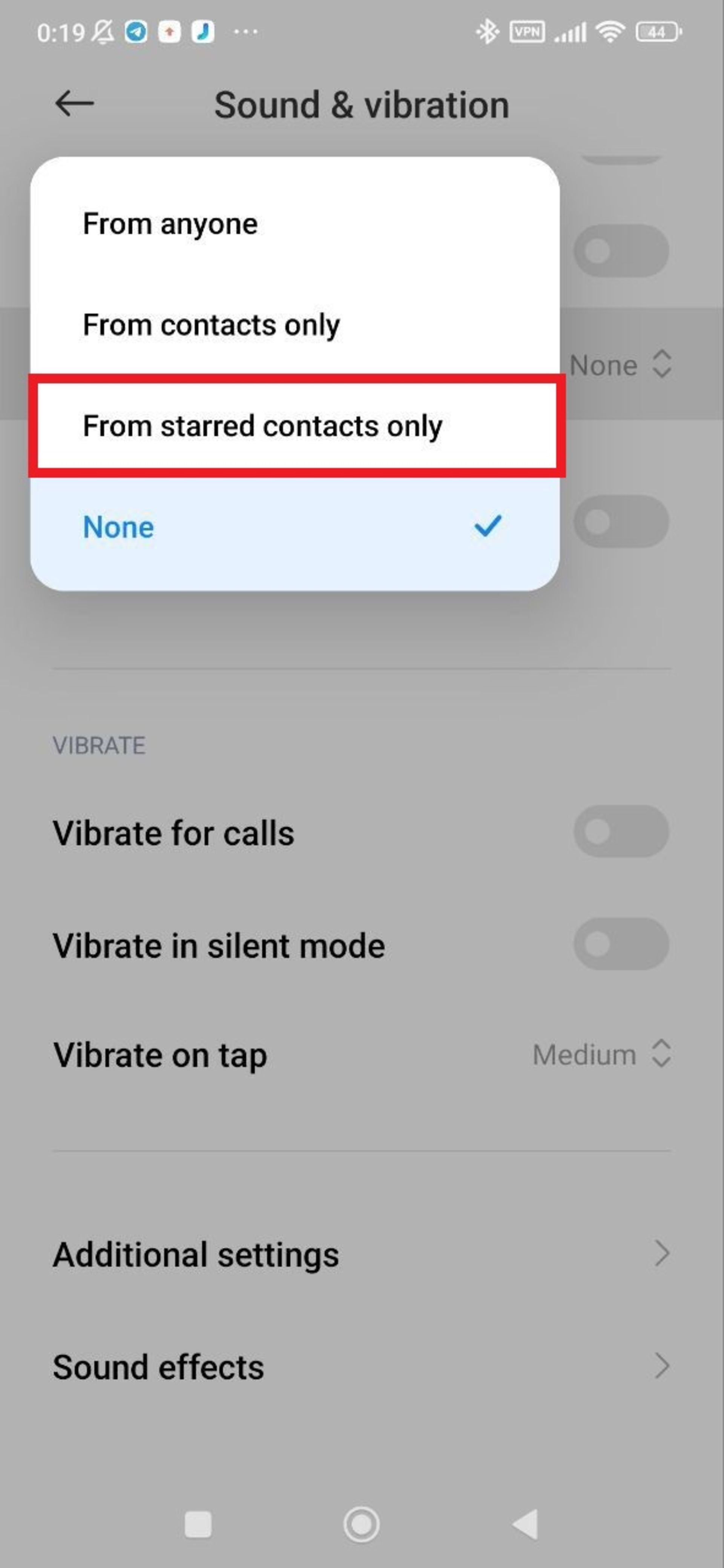 Do not disturb در شیائومی