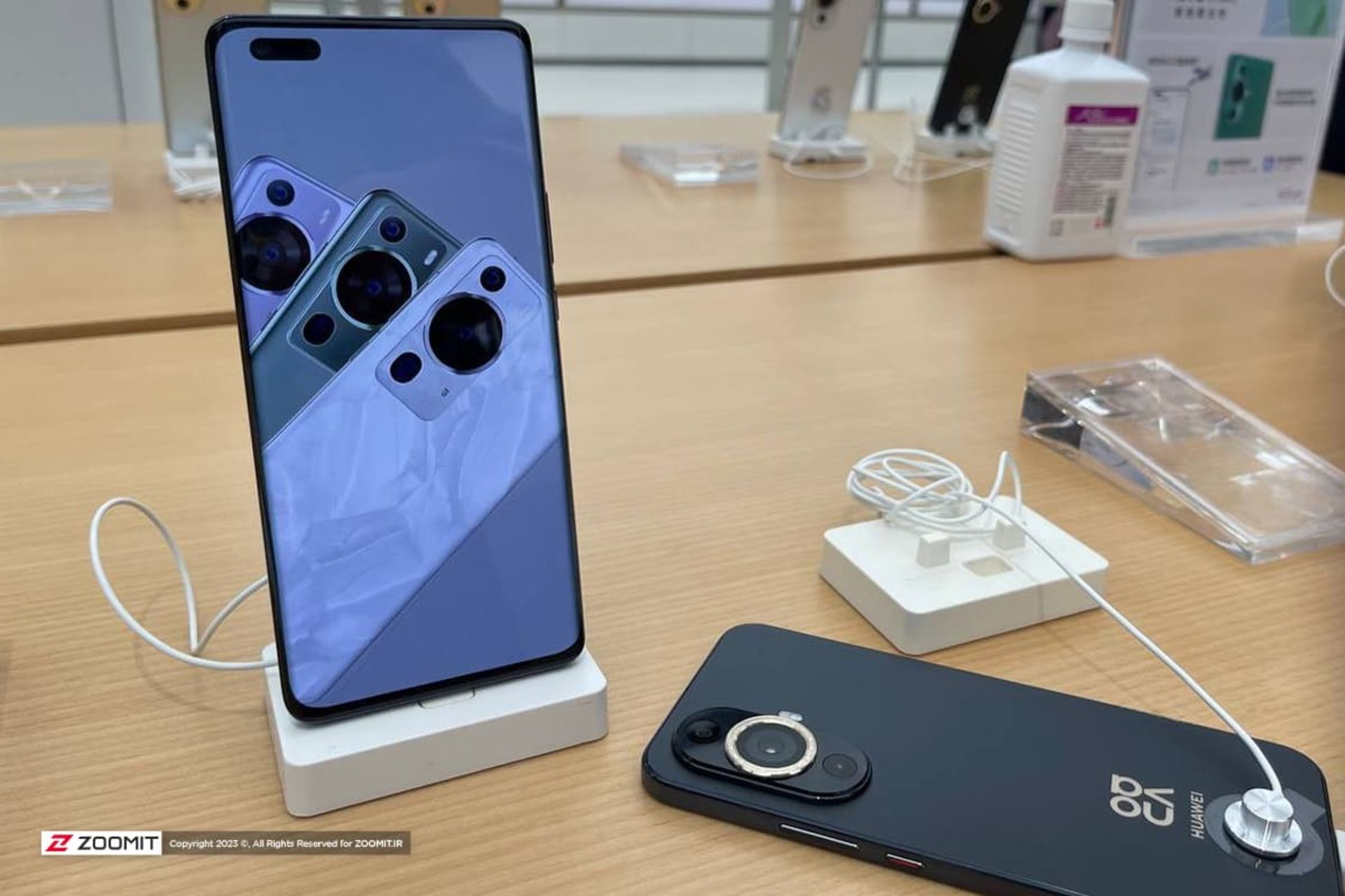 نمایشگر و پنل پشتی هواوی نوا ۱۱ اولترا مشکی