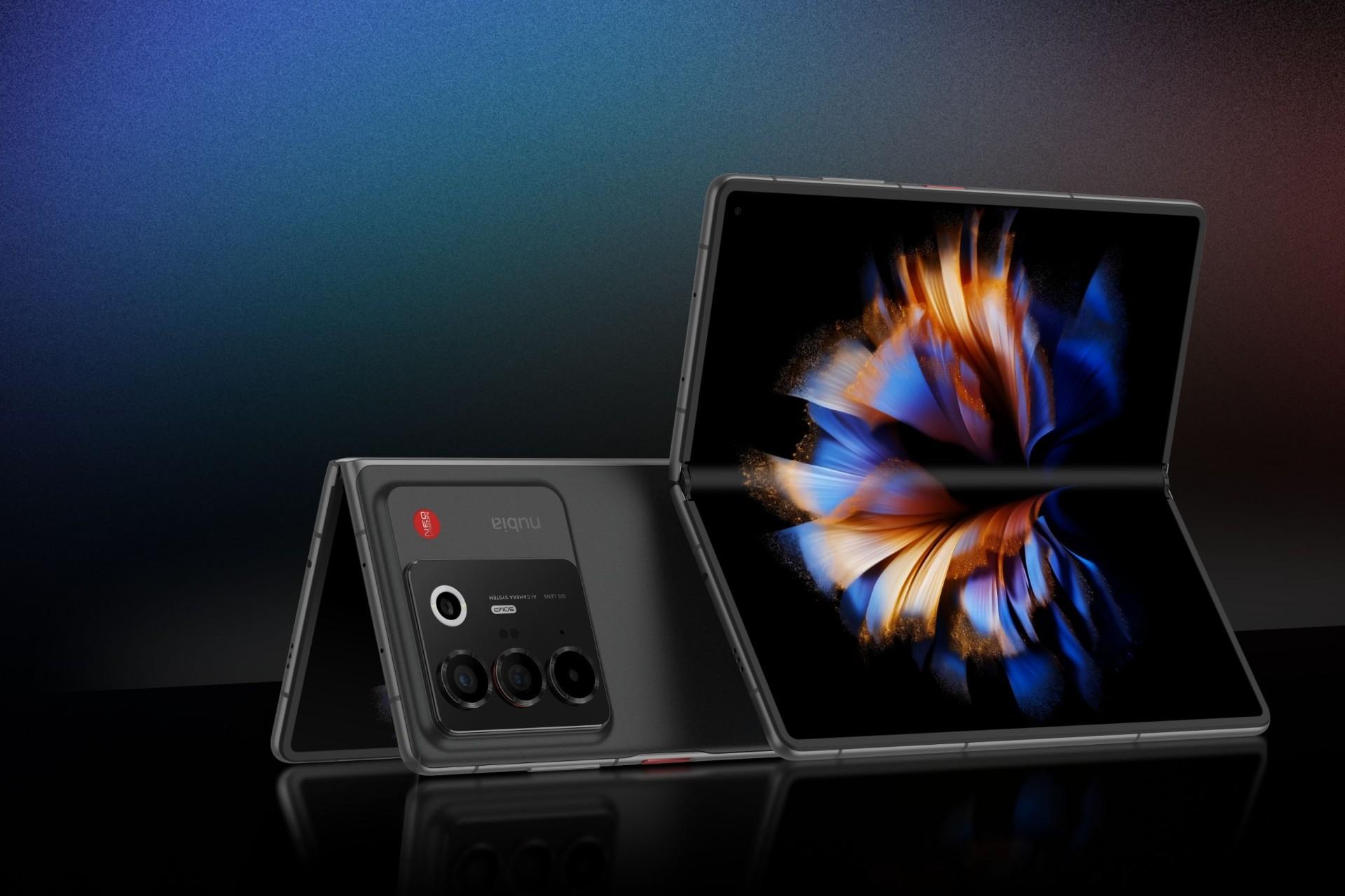 طرحی پنل پشت و جلو گوشی نوبیا فولد