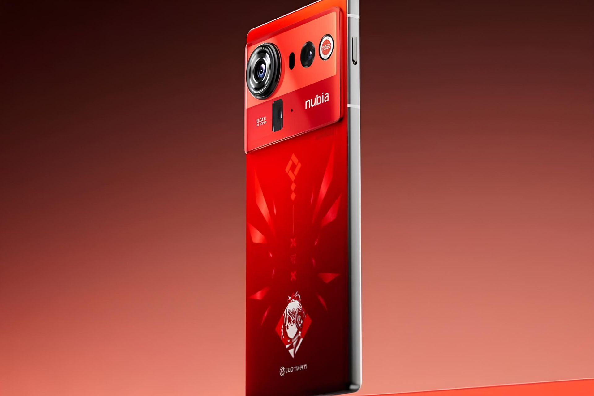 پنل پشتی گوشی نوبیا Z80 اولترا رنگ قرمز نسخه‌ی ویژه