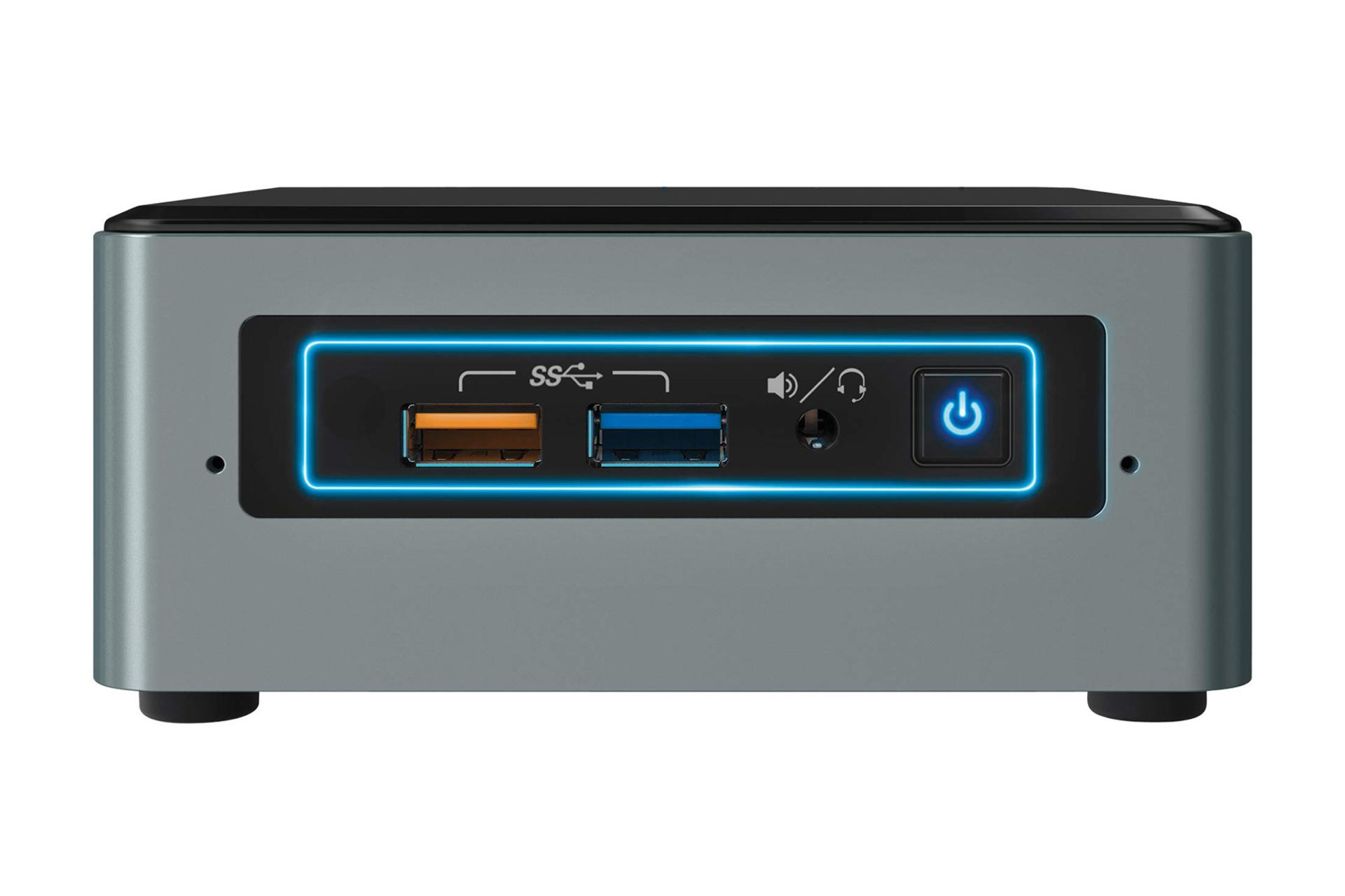 پنل جلوی کامپیوتر کوچک NUC Kit NUC6CAYH اینتل / Intel NUC Kit NUC6CAYH