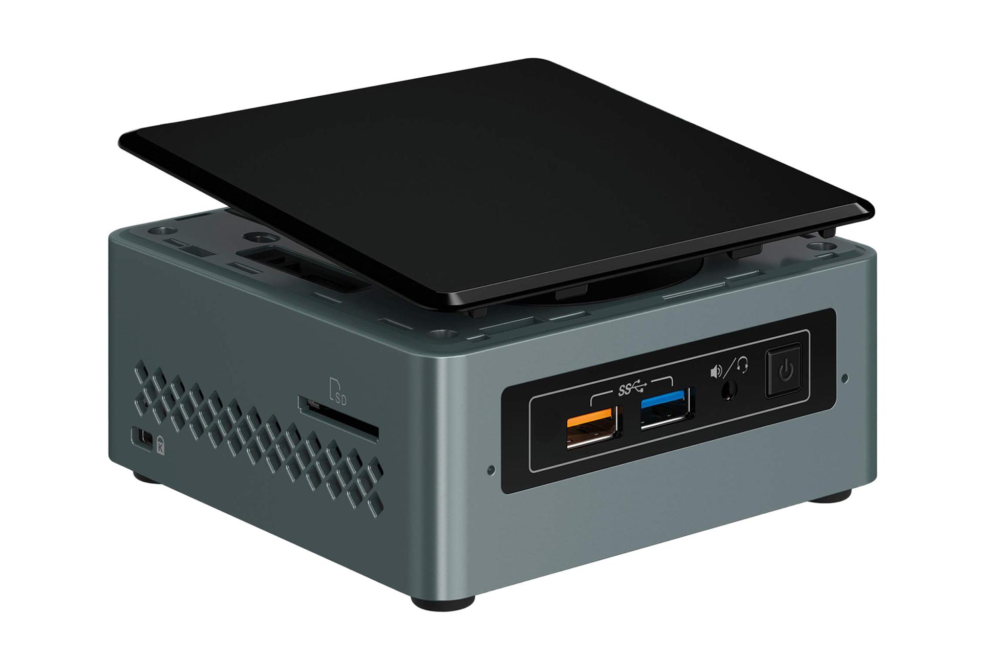 پنل بالای کامپیوتر کوچک NUC Kit NUC6CAYH اینتل / Intel NUC Kit NUC6CAYH