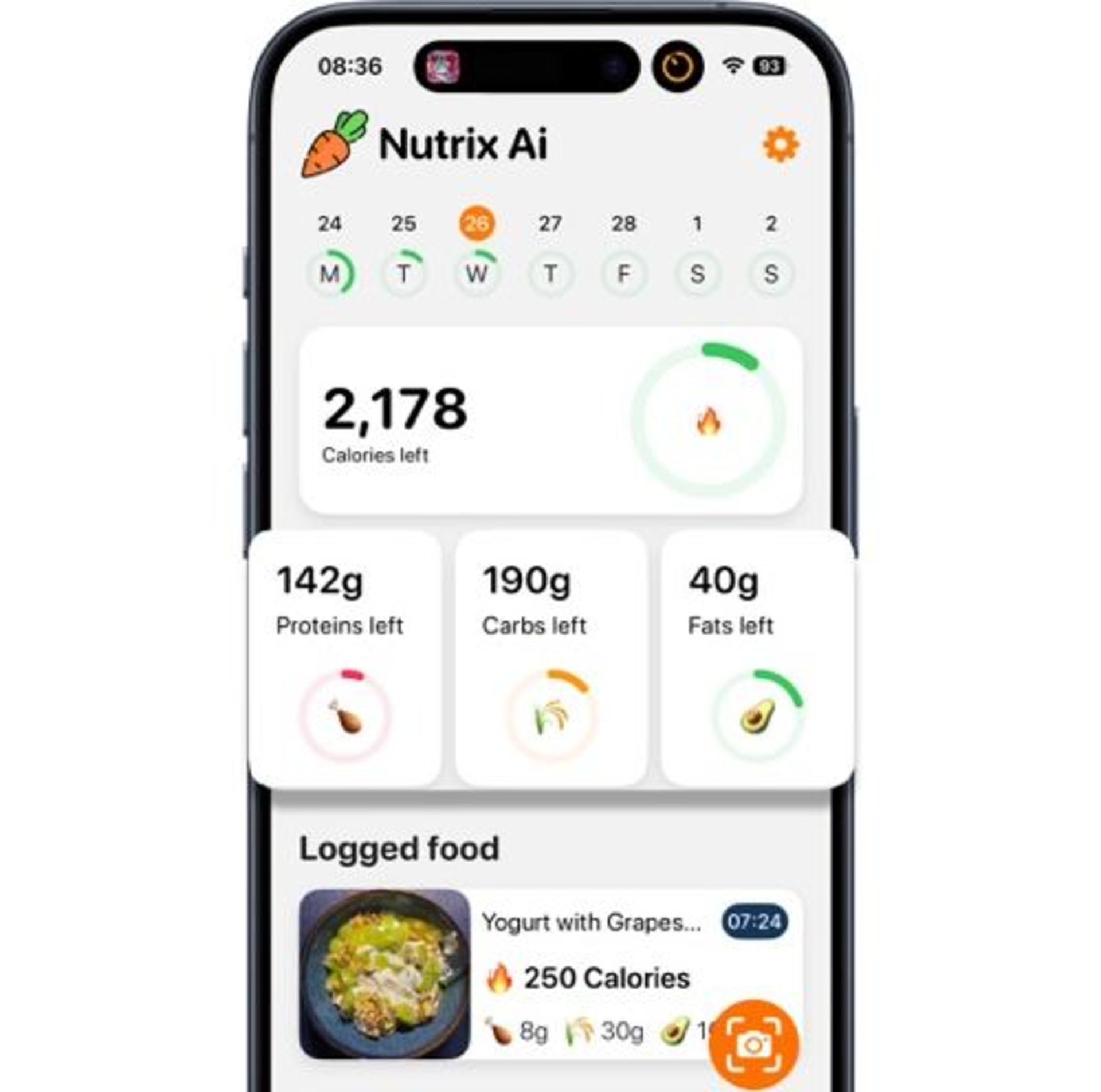 اپلیکیشن Nutrix AI