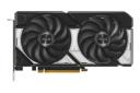 نمای زیر کارت گرافیک انویدیا جی فورس RTX 5060 مدل ASUS DUAL با نمایش لوگو، فن‌ها و کانکتور