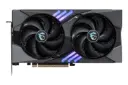نمای زیر کارت گرافیک انویدیا جی فورس RTX 5060 Ti نسخه 16 گیگابایت مدل MSI GAMING OC با نمایش فن، لوگو و کانکتور