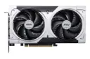 نمای زیر کارت گرافیک انویدیا جی فورس RTX 5060 Ti نسخه 8 گیگابایت مدل MSI VENTUS 2X PLUS با نمایش فن، لوگو و کانکتور