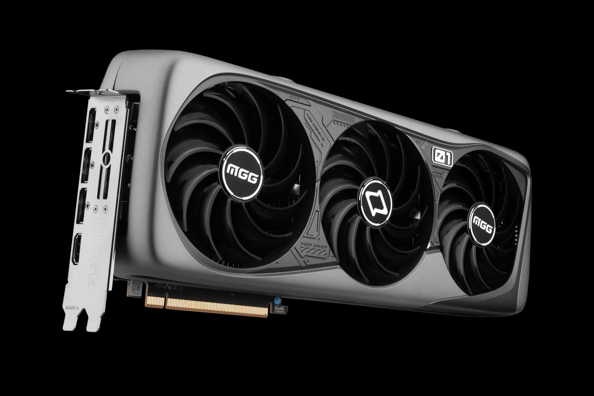 مدل پنج فن RTX 4090 از نمای جلو
