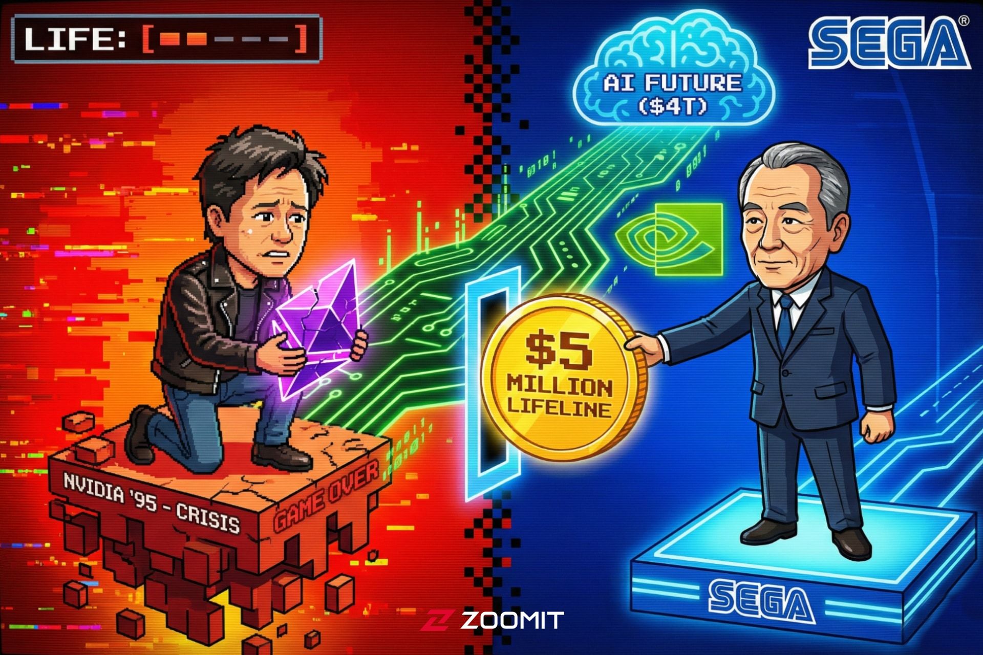 ماجرای سگا و انویدیا