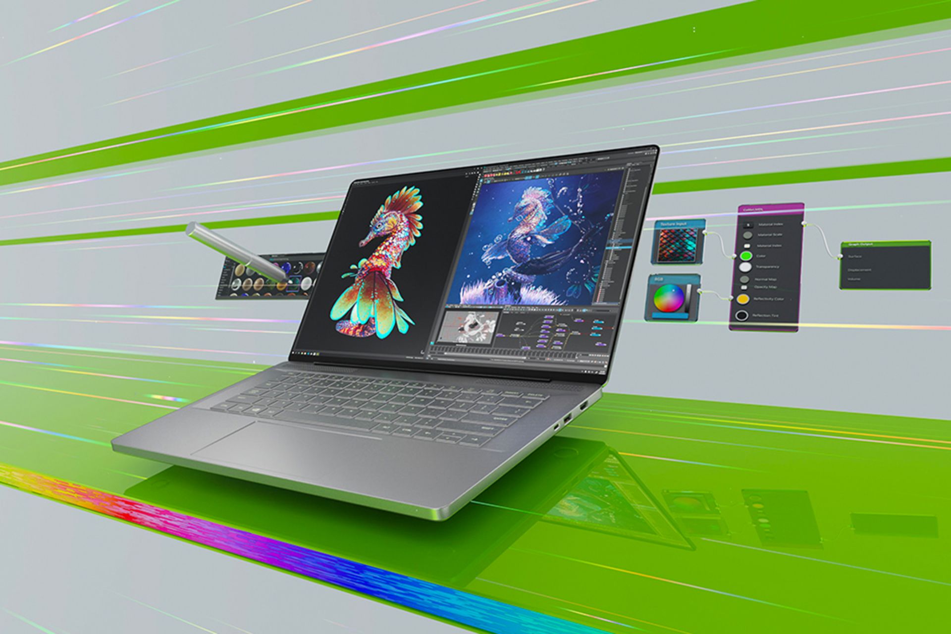 لپ تاپ ۲۰۲۳ سری انویدیا استودیو Nvidia Studio